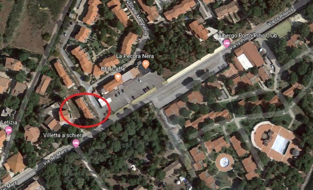 Case Vacanze Bianco Mare Porto Pino Exterior foto