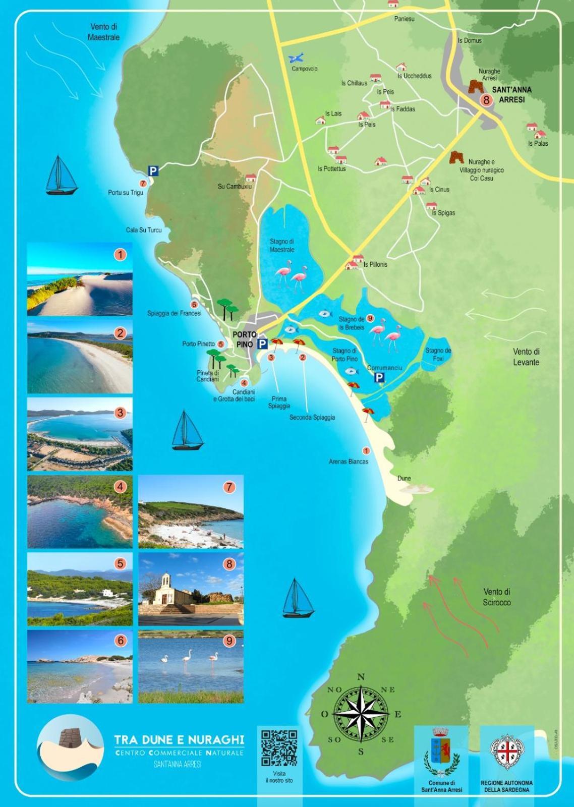 Case Vacanze Bianco Mare Porto Pino Exterior foto