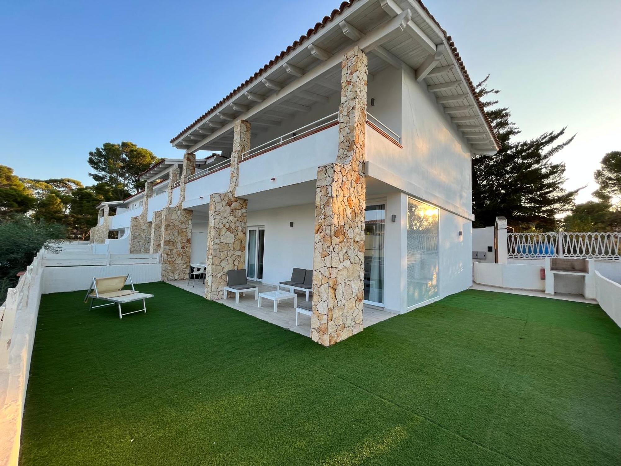 Case Vacanze Bianco Mare Porto Pino Exterior foto